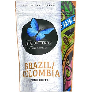 Blue Butterfly Brazil/Colombia Ground Coffee 250g