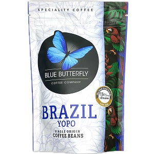 Blue Butterfly Brazil Yopo Single Origin Coffee Beans 250g