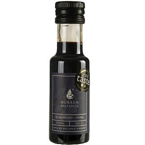 Burren Balsamic Blackberry and Thyme infused Balsamic Vinegar 100ml