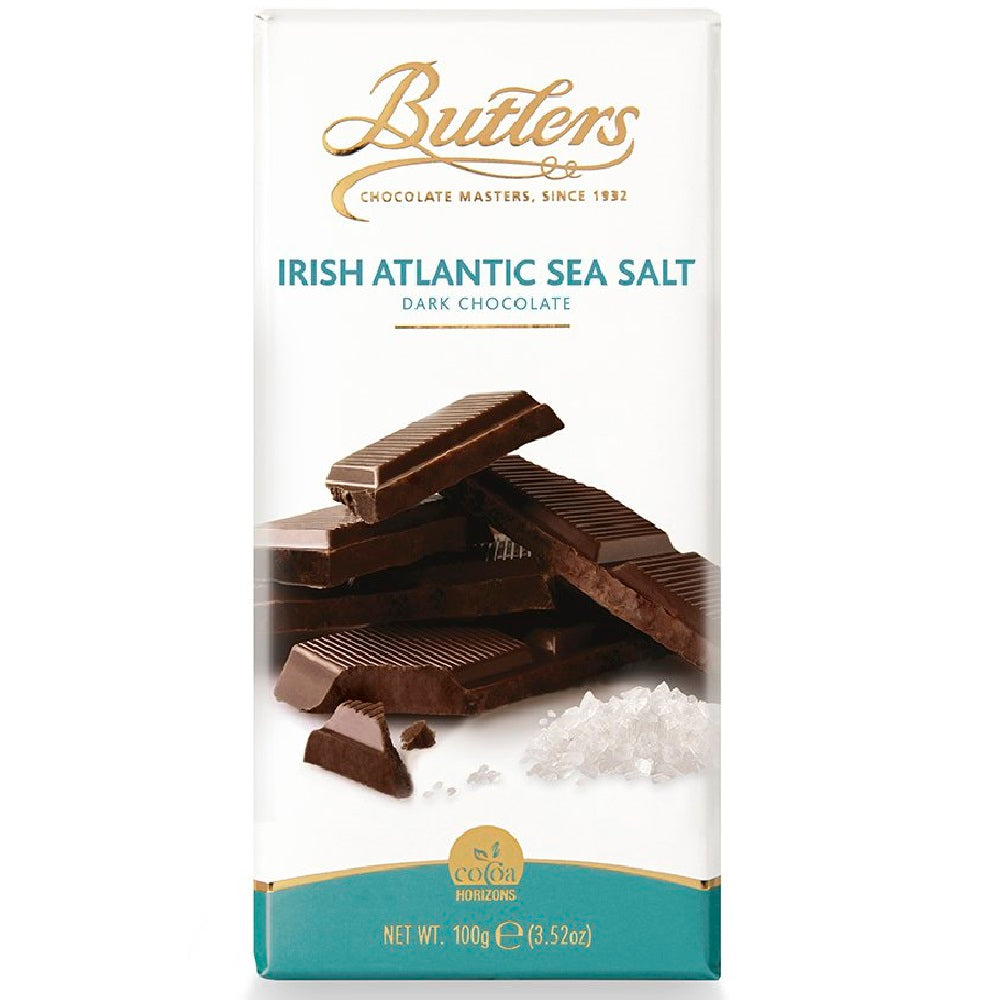 Butlers Irish Atlantic Sea Salt Dark Chocolate Bar 100g