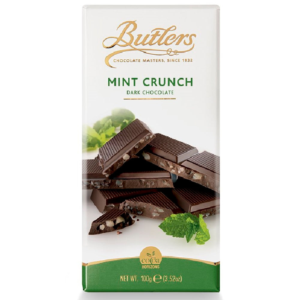 Butlers Mint Crunch Dark Chocolate Bar 100g
