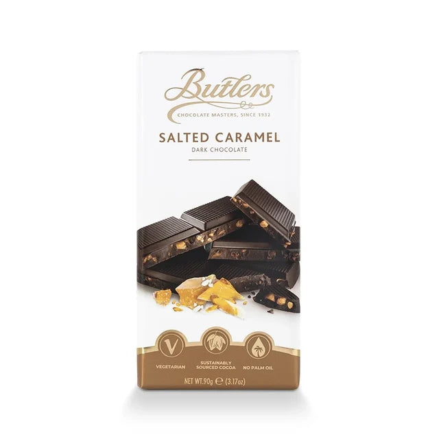 Butlers Salted Caramel Dark Chocolate Bar 100g