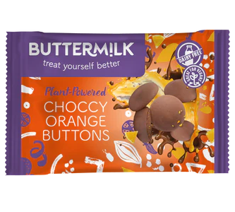 Buttermilk Choccy Orange Buttons 42g