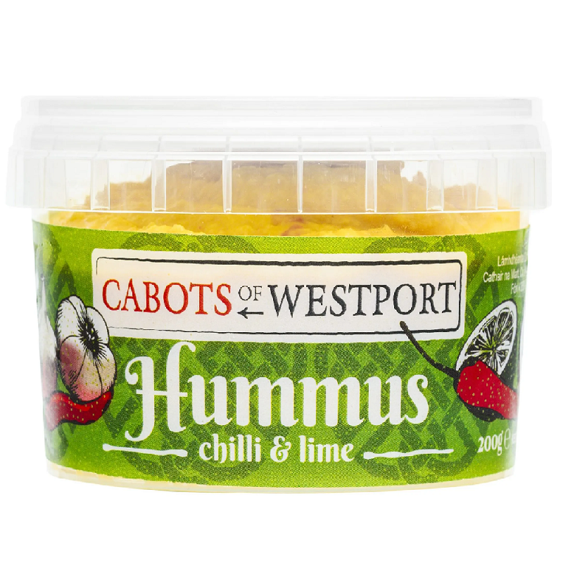 Cabots of Westport Hummus Chili &amp; Lime 200g