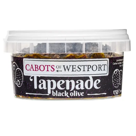 Cabots of Westport Tapenade Black Olive 175g