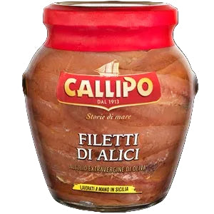 Jar of Callipo fish fillets