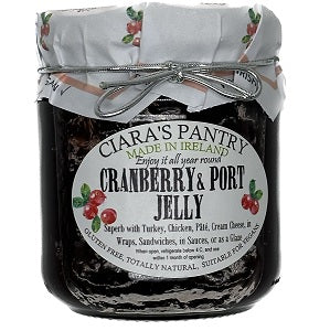 Ciara&#39;s Pantry Cranberry and Port Jelly 215g