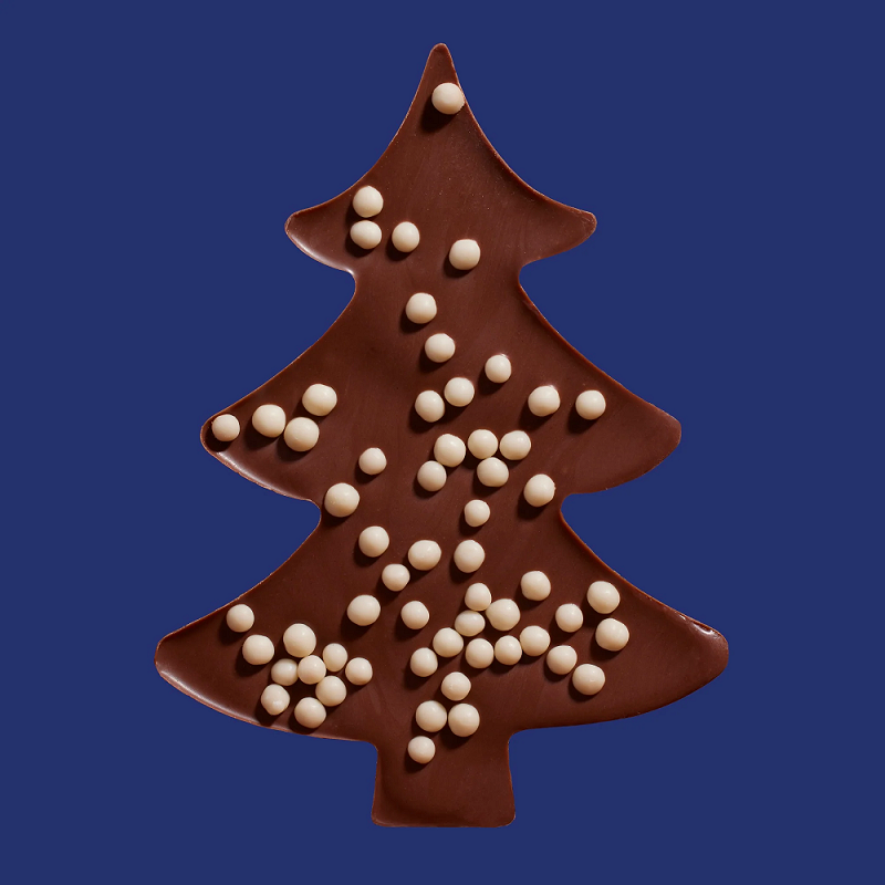 Clo Chocolates Christmas Tree Milk Chocolate Bar 85g