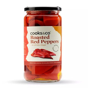 Cooks&amp;Co Roasted Red Peppers 460g