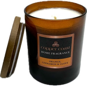 Copper Coast Home Fragrance Orange, Cinnamon & Clove Soy Wax Candle