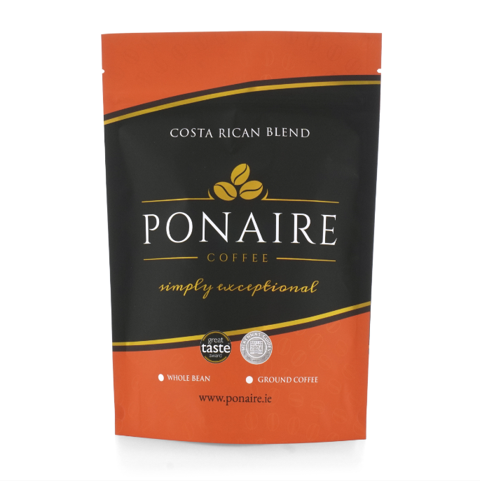 Ponaire Coffee Costa Rica Blend Ground Bean 250g