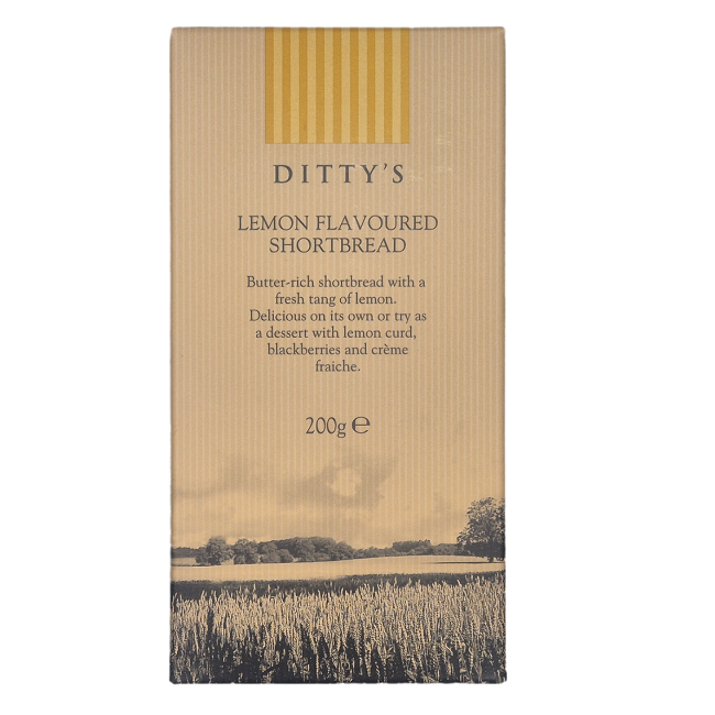Ditty's Lemon Flavoured Shortbread 200g - Ardkeen Quality Food Store