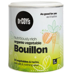Dr. Coy's Organic Vegetable Bouillon 125g