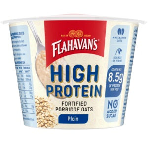 Flahavan’s High Protein Plain Pot 45g