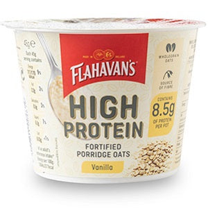 Flahavan's High Protein Vanilla Fortified Porridge Oats 46g
