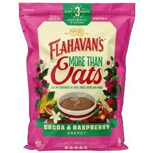 Flahavan's More than Oats cocoa and raspberry