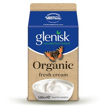 Glenisk Organic Cream Pasteurised 500ml
