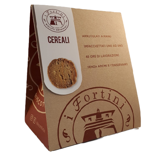 I Fortini Cereali Grains Shortbread Biscuits 200g