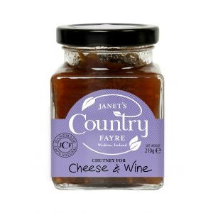Janet&#39;s Country Fayre Cheese &amp; Wine 210g