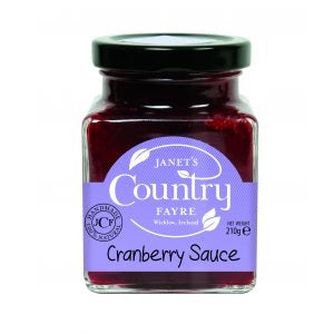 Janet&#39;s Country Fayre Cranberry Sauce 210g