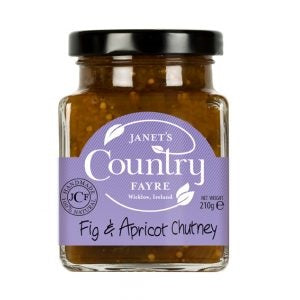 Janet&#39;s Country Fayre Fig &amp; Apricot Chutney 210g