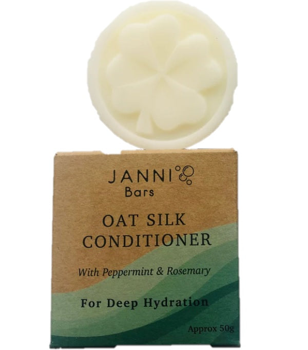 Janni Bars Oat Silk Conditioner with Peppermint &amp; Rosemary 50g
