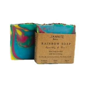 Janni Bars Rainbow Soap 100g