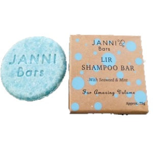 Janni Bars Seaweed, Sea Salt &amp; Mint Shampoo Bar 75g
