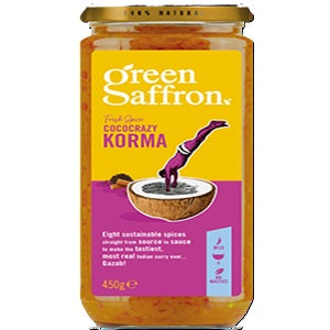 GREEN SAFFRON GREEN SAFFRON KORMA SAUCE 450g