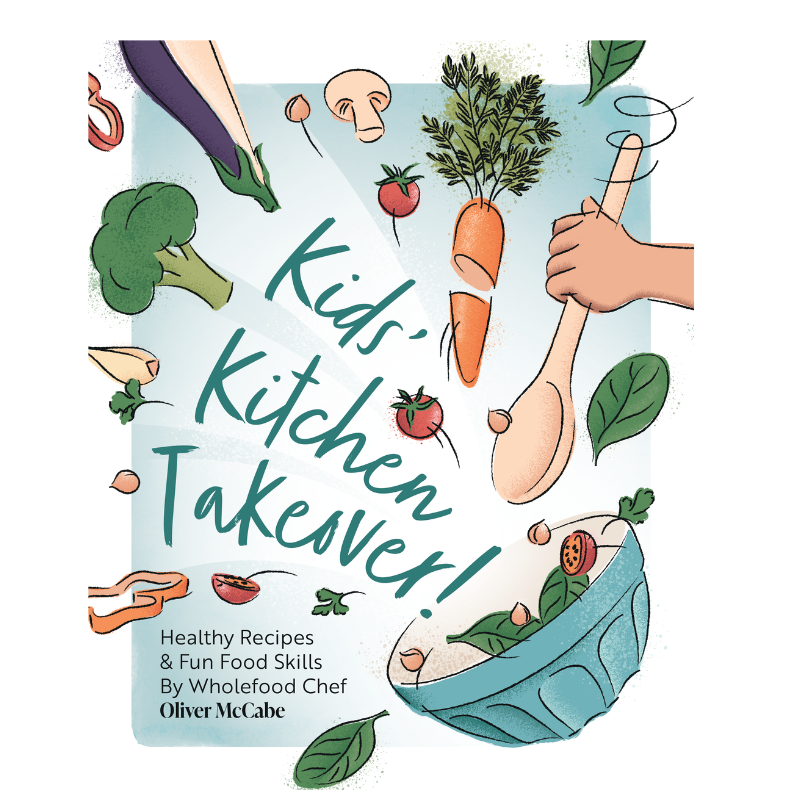 Kids Kitchen Takeover Cookery Book by Oliver McCabe
