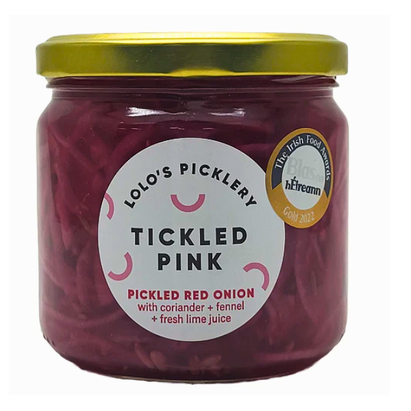 Lolo&#39;s Picklery Tickled Pink Pickled Red Onion 360g