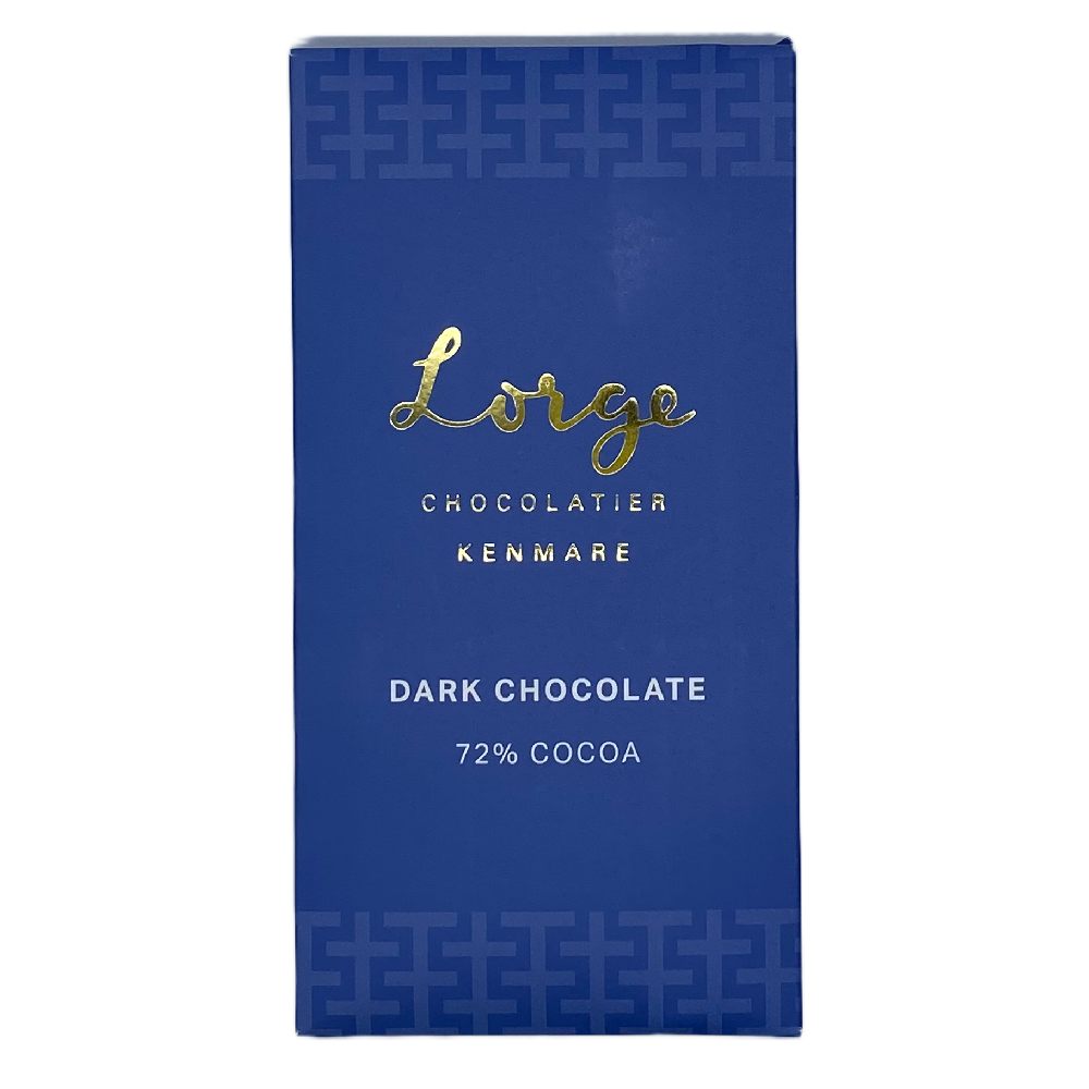 Lorge Chocolates 72% Dark Chocolate Bar 90g