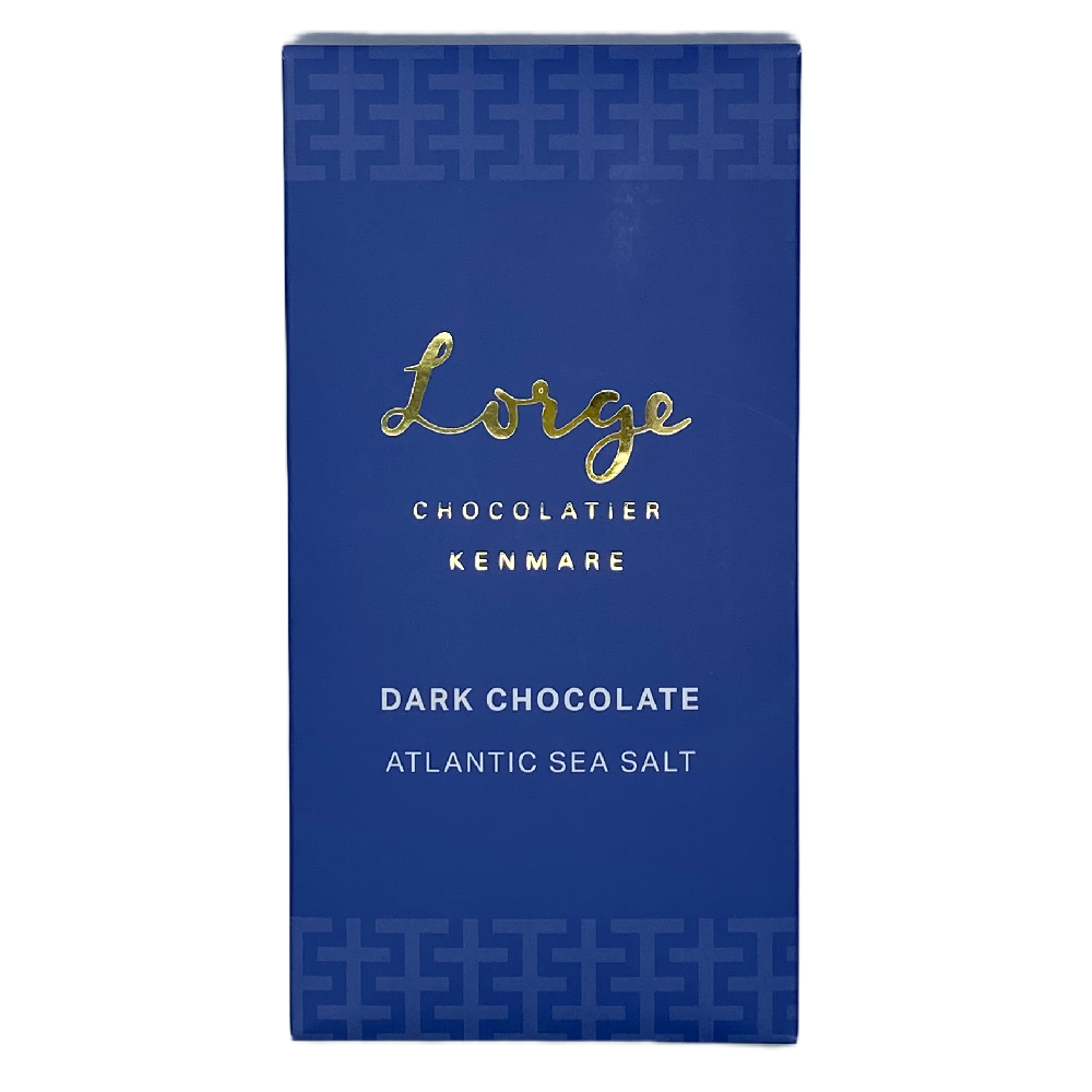 Lorge Chocolates Dark Chocolate &amp; Atlantic Sea Salt 90g