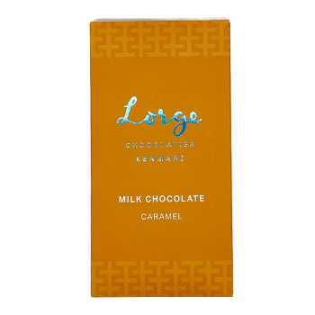 Lorge Chocolates Milk Chocolate with Caramel Bar 90g