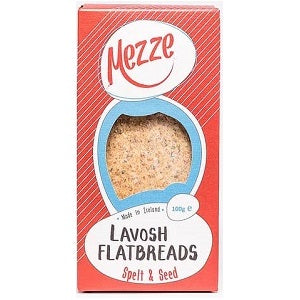 Mezze Lavosh Flatbreads Spelt & Seed 100g