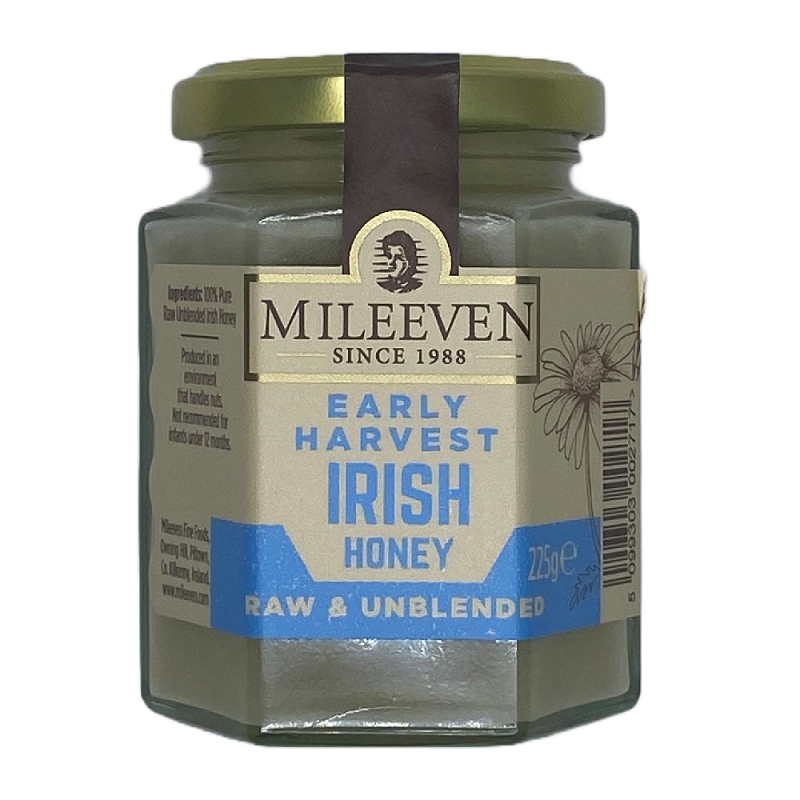 Mileeven Early Harvest Irish Honey Raw &amp; Unblended 225g