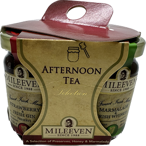Mileeven Irish Afternoon Tea Selection of Preserves &amp; Marmalade 3 Pack