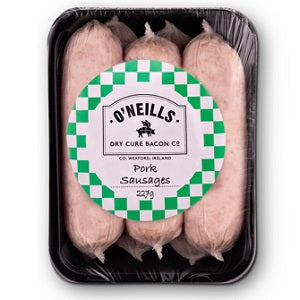 O'Neills Dry Cure Bacon Co Pork Sausages 227g