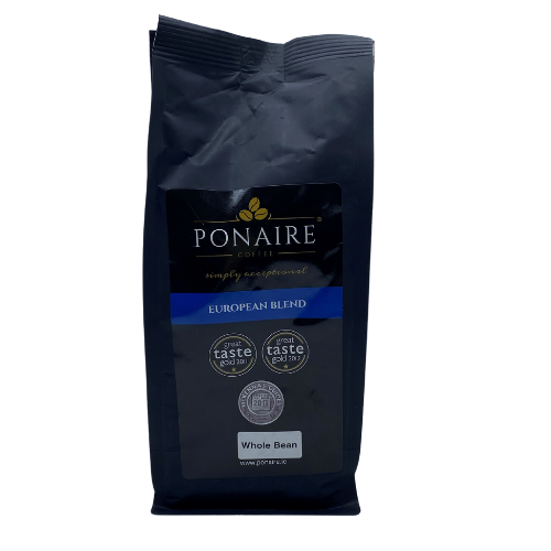 Ponaire Coffee European Blend Whole Bean 227g