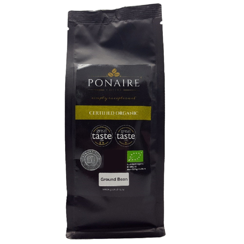 Ponaire Coffee Certified Organic Ground Bean 227g