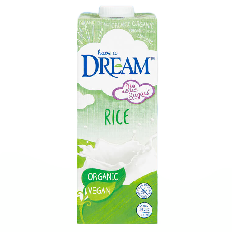 Rice Dream Organic Rice Drink  No Added Sugars 1L