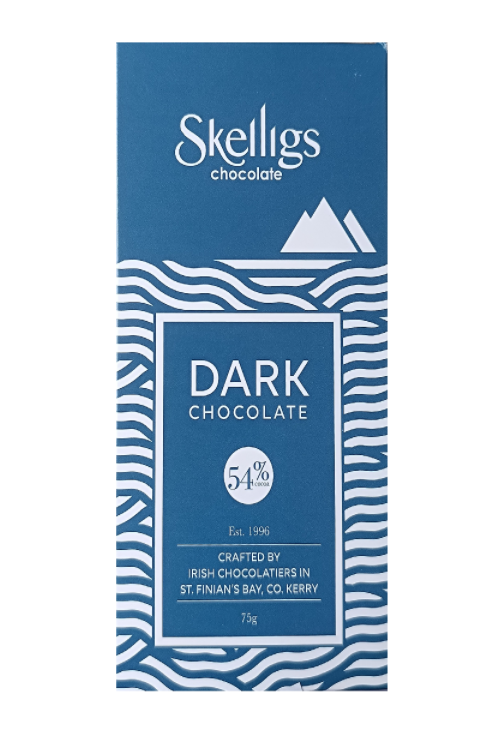 Skelligs 54% Dark Chocolate Bar 75g