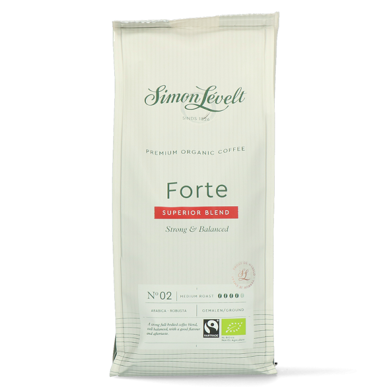 Simon Levelt Cafe Organico Forte Superior Blend 250g