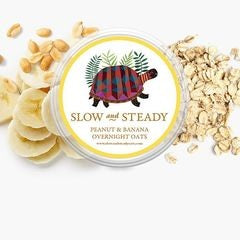 Slow &amp; Steady Peanut and Banana Overnight Oats 250g