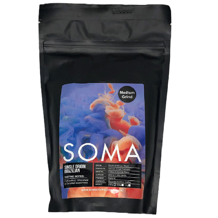 Soma Coffee Single Origin Brazilian Ground 250g