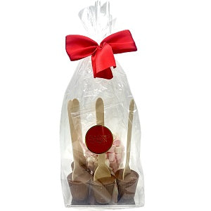 The Chocolate Garden of Ireland 4 Hot Chocolate Sticks with Marshmallows 210g