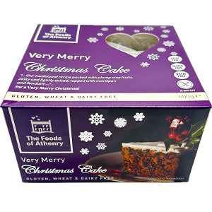 The Foods of Athenry Christmas Cake 600g