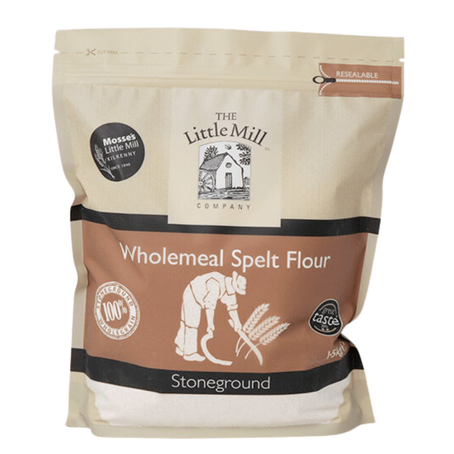 The Little Mill Company Wholemeal Spelt Flour Stoneground 1.5kg