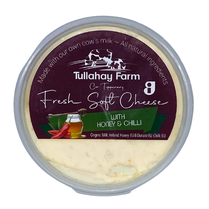 Tullahay Farm Soft Cheese with Honey and Chilli 180g