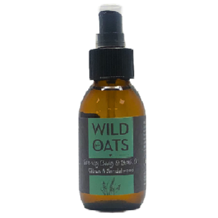 Wild Oats Serenity Body &amp; Bath Oil Citrus &amp; Sandalwood 100ml